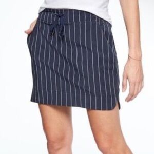 Athleta stripe midtown skort